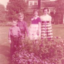 Ronald, Robert, Maureen, and Jeanne Murphy 1958