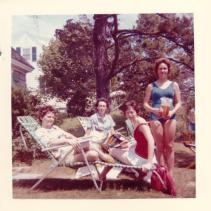 Doris, Jeannette, Jeanne, and Maureen Murphy 1962