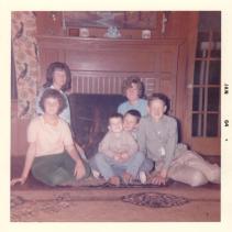 Colleen, Jeanne, Timmy, Ronald, Maureen, and Robert 1963