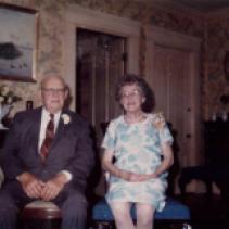 Dr. Joseph Leroy Murphy and Ruth Gough Murphy, 50th Wedding Anniversary 1970