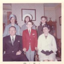 Robert, Ronald, Jeannette, Maureen, Jeanne and Robert Easter 1964