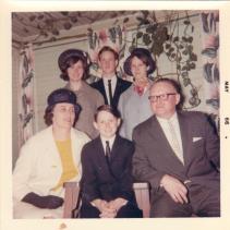 Jeannette, Ronald, Robert, Jeanne, Robert, and Maureen Murphy Easter 1965
