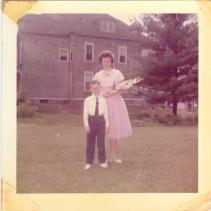 Ronald and Jeanne Murphy. Possibly Ron's first communion