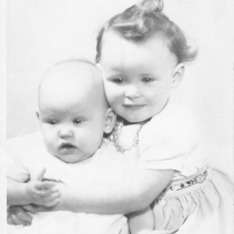 Maureen and Jeanne Murphy 1948/49
