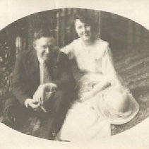 Ruth Frances Gough Murphy and Joseph Leroy Murphy at Sabbatia 9/12/1920