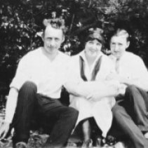 Frederick Whittle, Jeanette Hall Whittle, and Chuck Conners