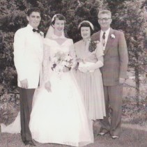 Gilbert Cunha and Margaret (Whittle) Cunha with Gilbert's parents Olive (Dias) and John Cunha