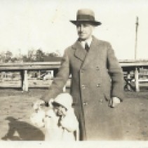 Charles Alfred Seekell and his daughter Jeannette Seekell